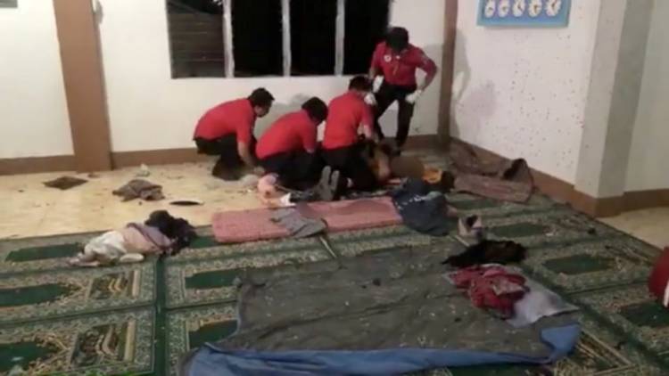 Granat Dilempar ke Dalam Masjid di Filipina Selatan Dua Orang Tewas