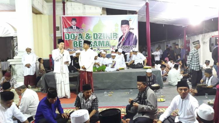 Zikir dan Doa Bersama, Ihsan Yunus Sampaikan Wasiat Abu Bakar Ash Shiddiq