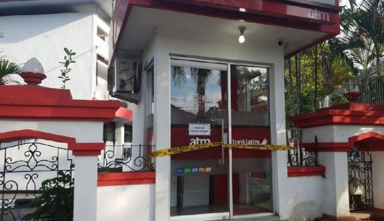 Modus Terbaru Bobol ATM Bank Jatim di Blitar