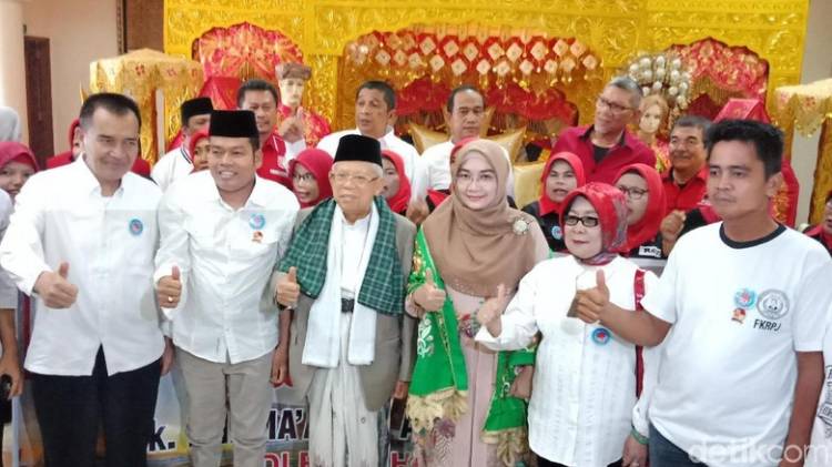 Meski di Lumbung Suara Prabowo, Ma'ruf Amin Yakin Taklukkan Sumbar