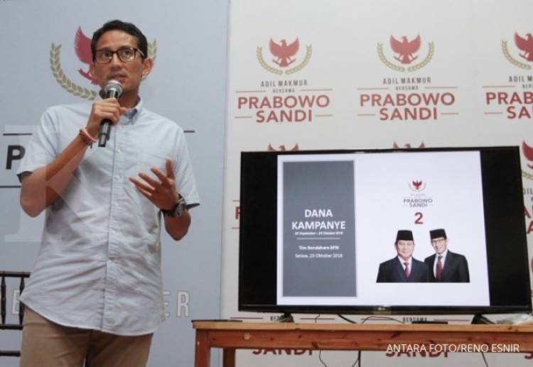 Soal Survei LSI Menangkan Jokowi, Sandi: Inikan Mirip-mirip DKI, Semua Lembaga Begitu
