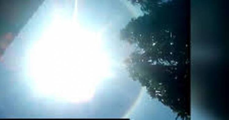 Heboh! Penampakan Matahari Halo di Langit Cilacap