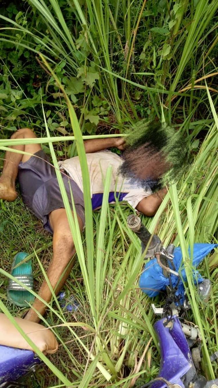 Heboh, Warga Temukan Pemotor Tewas Ditepi Jalan