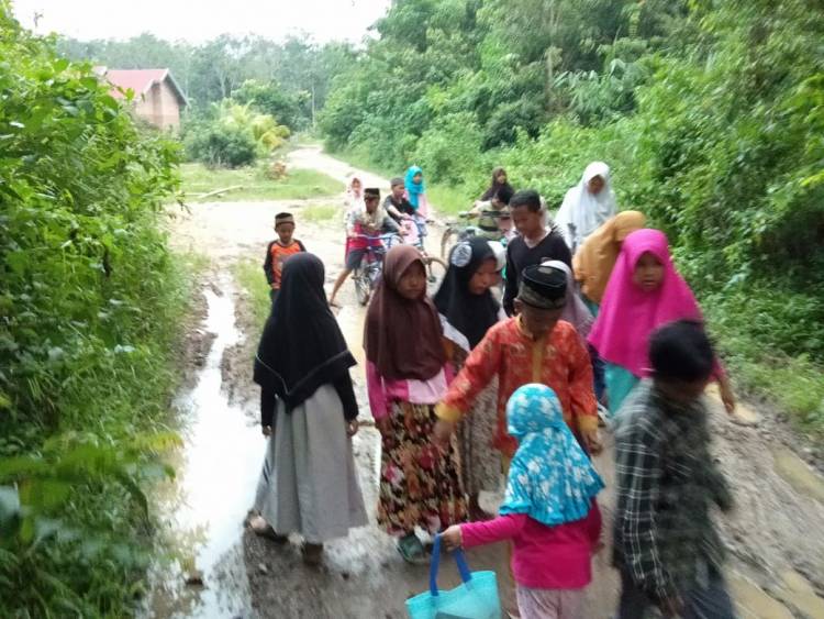 Sering Dibahas, Namun Jalan Lingkungan Sridadi Tak Kunjung Dibangun