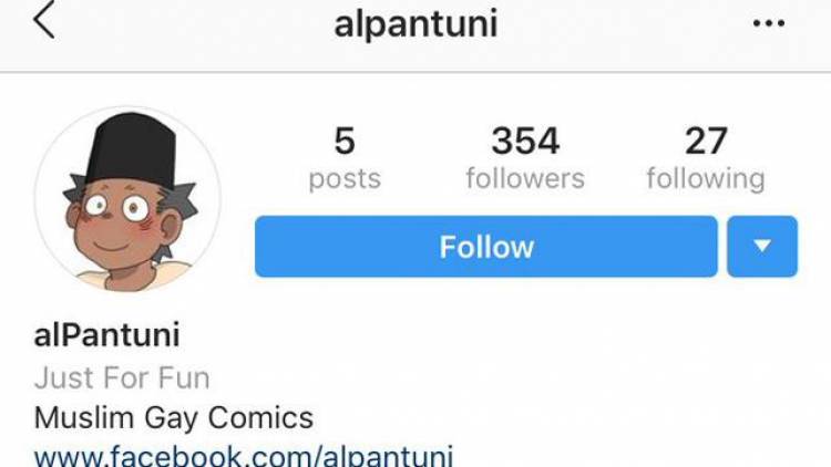 Instagram Blokir Akun Komik Muslim Gay