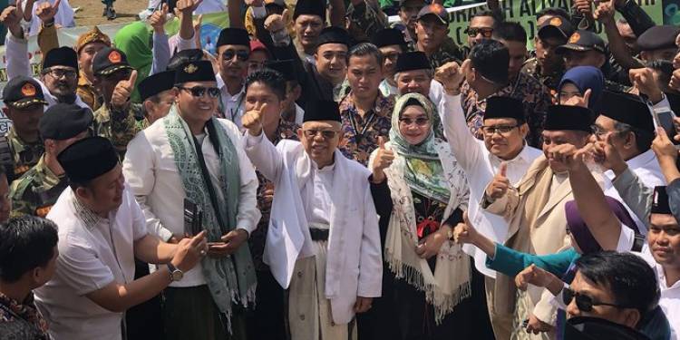 Diisukan Dijadikan Alat Dalam Pilpres 2019?, Begini Kata Maruf Amin...