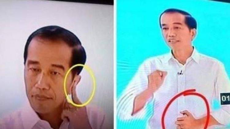 Jokowi Gunakan Alat Bantu Saat Debat? Ini Pengakuan TKN 