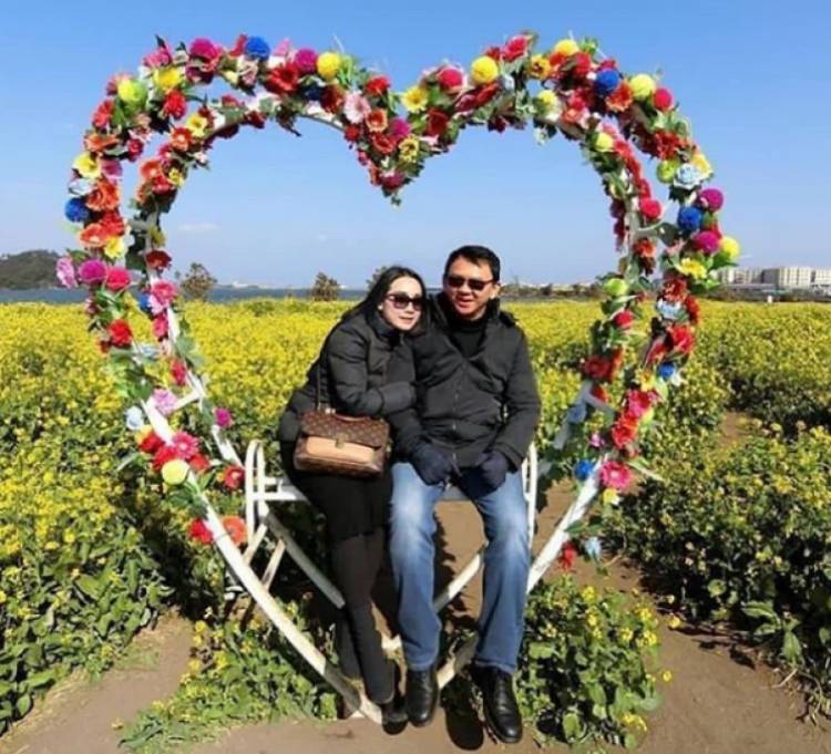 Bahagianya Ahok & Puput Bulan Madu di Korea Setelah Resmi Berstatus Suami Istri?