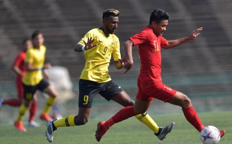 Sempat Ungul, Indonesia Diimbangi Malaysia 2-2