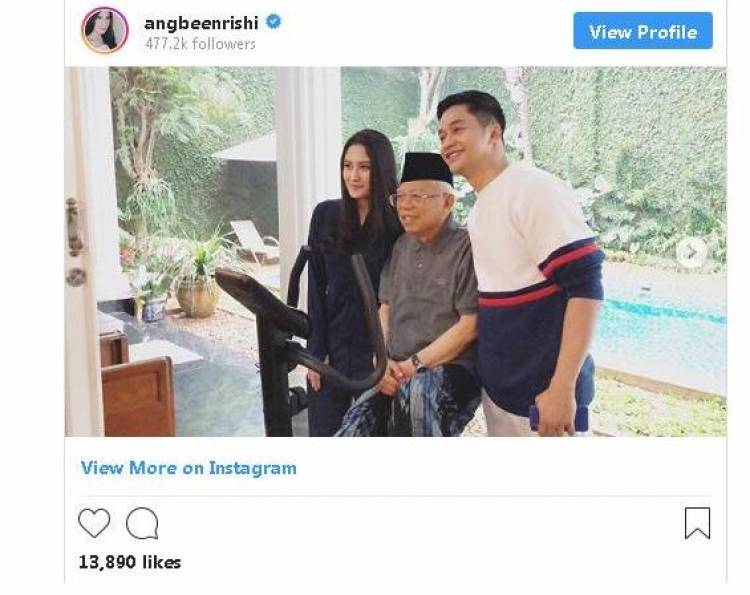 Aktor Kondang Indonesia Ini Ternyata Cucu Cawapres Ma'ruf Amin