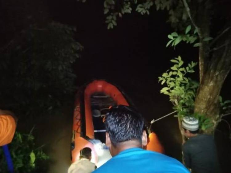 Pagi Ini, Pencarian Warga Kuap yang Tenggelam di Sungai Batanghari Dilanjutkan