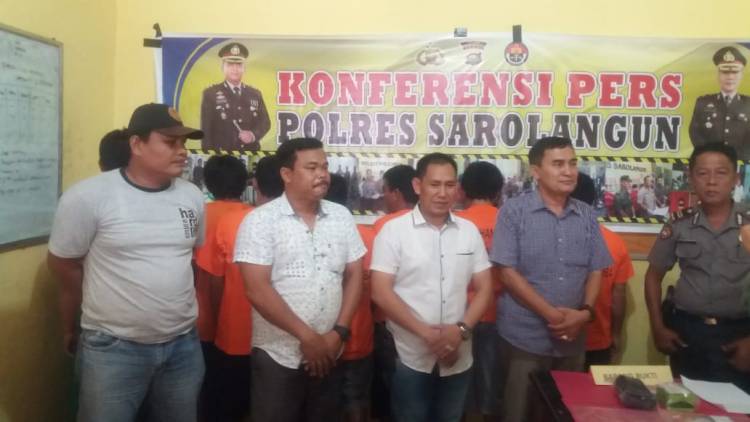 Selama Operasi Antik Polres Sarolangun Amankan 7 Pelaku Narkoba