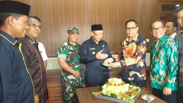 Bupati Sarolangun Resmikan Pabrik PT Balsa Mandala Persada