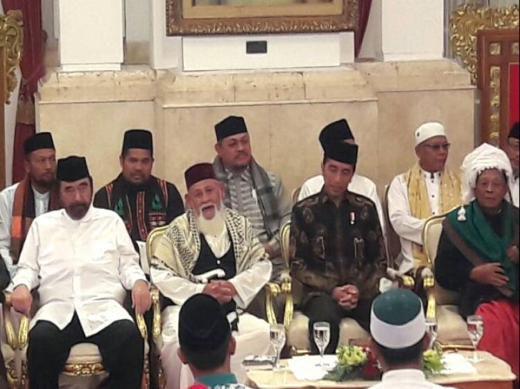 Didampingi Paloh, Presiden Sebut Ini yang Diinginkan Tokoh, Ulama Aceh