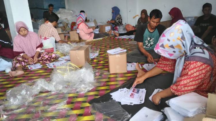 Puluhan Ribu Surat Suara di Merangin Rusak, Ini Rinciannya