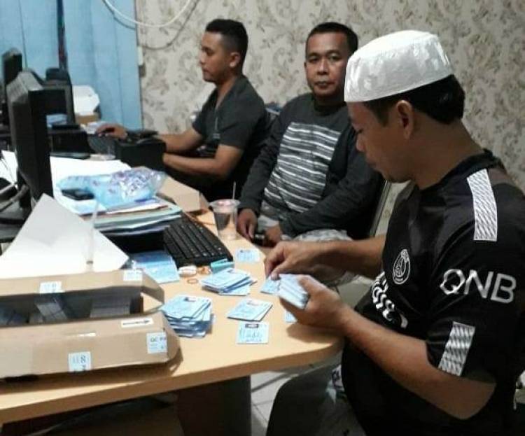 Kebut 7.500 KTP Siap Cetak Jelang Pilpres, Disdukcapil Sarolangun Lembur