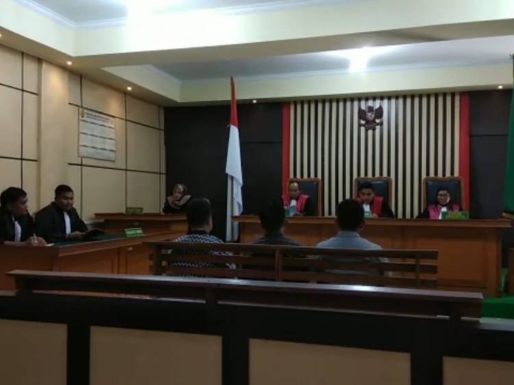 Diduga Korupsi Fee Dana Desa Hasil Panen Pohon Akasia, 3 Karyawan PT WKS Ajukan Eksepsi