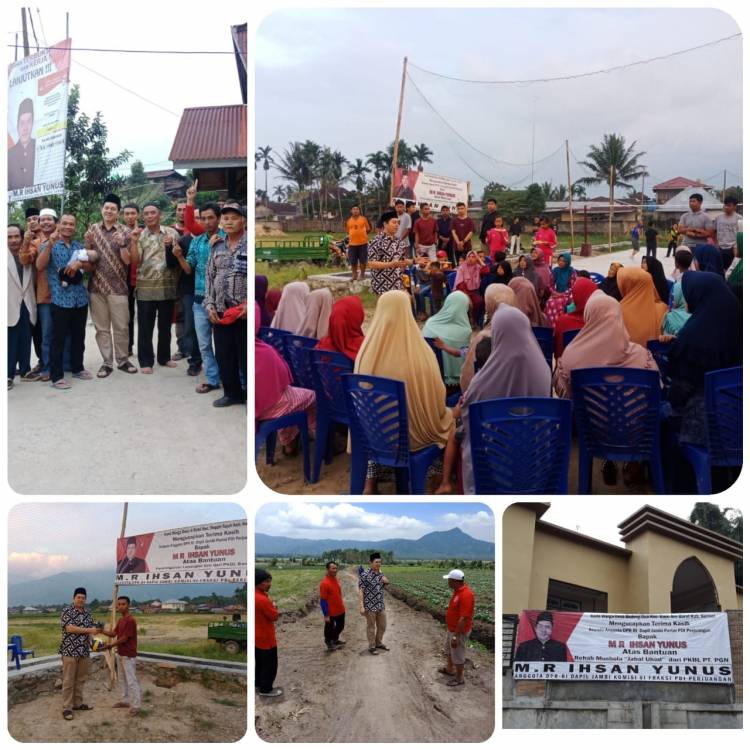 Ihsan Yunus Kunjungi Beberapa Titik Bantuan BUMN