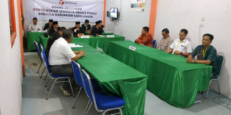 Gugatan 5 Caleg yang Dicoret dari DCT Ditolak Bawaslu Sarolangun, Dua Lagi Menyusul