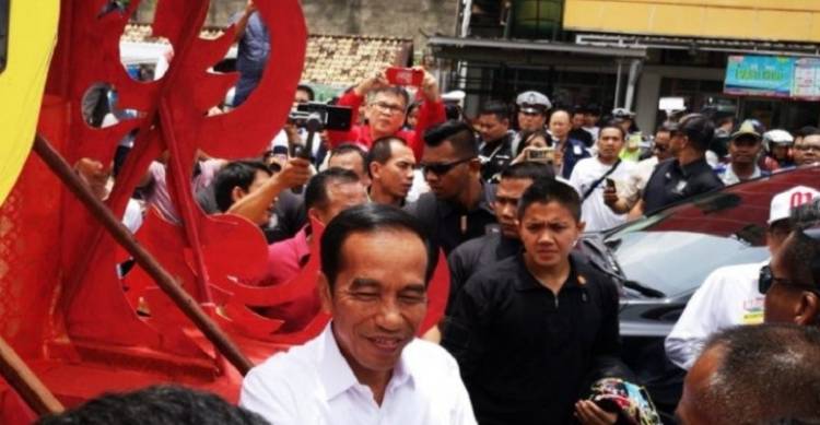 Dihadapan Wong Palembang, Jokowi: Biaya Pemilu 2019 Rp25 Triliun, Jangan Golput