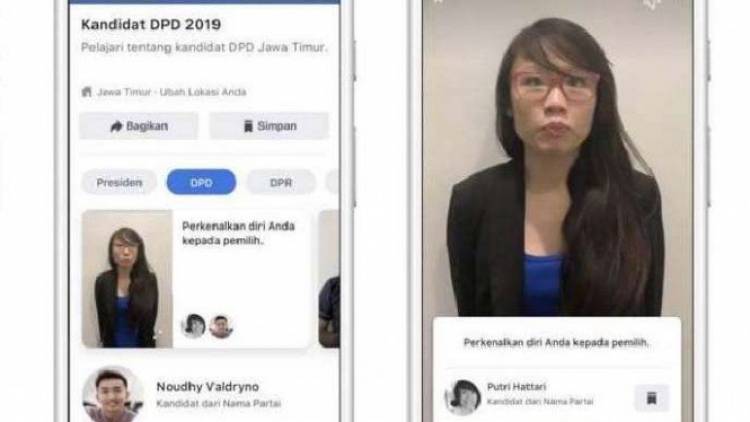 Facebook Buat Fitur Info Kandidat Pemilu 2019