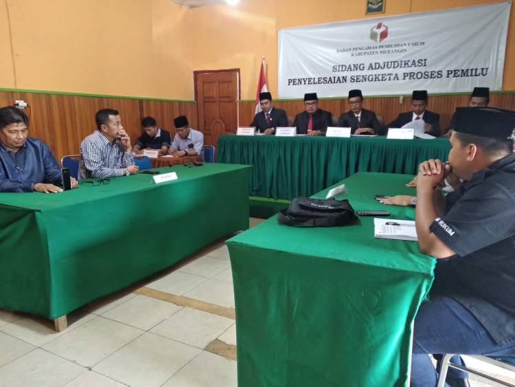 Zamzami Dicoret dari DCT, Senin Bawaslu Merangin Lakukan Mediasi