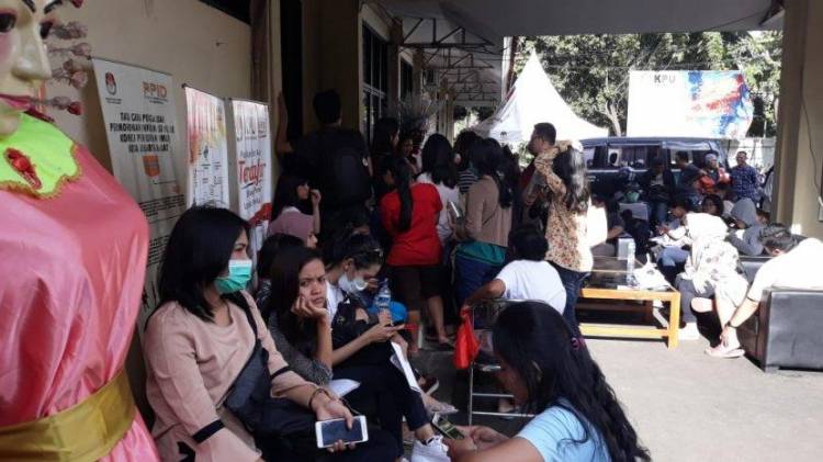 KPU Kota Jambi Diserbu Pemohon Pindah Memilih