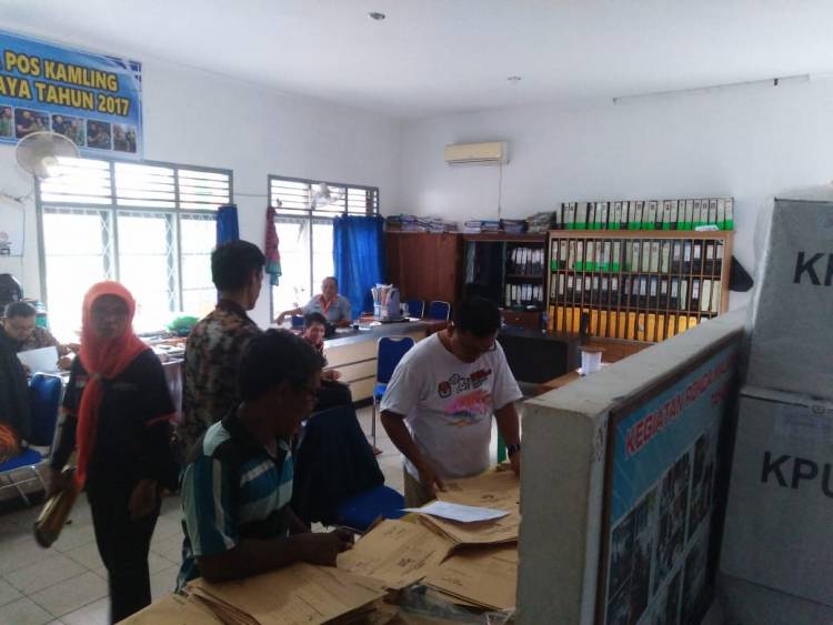 Surat Suara DPR RI Sulawesi Tenggara Nyasar ke Kelurahan Ekajaya Jambi