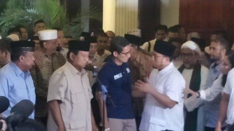 Deklarasi Kemenangan, Prabowo Ajak Pendukungnya Jaga Persaudaraan