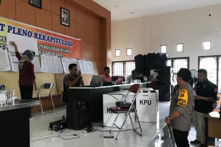Kapolda Jambi Pantau Rekapilulasi di Kecamatan Ini