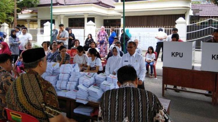 Lagi Hitung Suara, Ketua KPPS di Riau Terserang Stroke