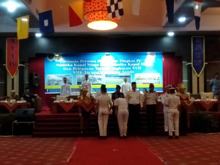 Walikota Jambi Hadiri Wisuda 40 Taruna SMK Taruna Indonesia Jambi