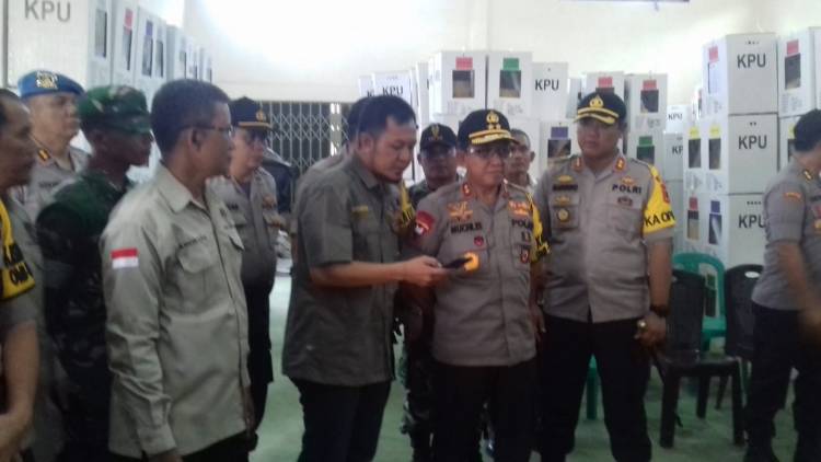 Pantau Pleno di Dapil II Muarojambi, Ini Kata Kapolda Jambi