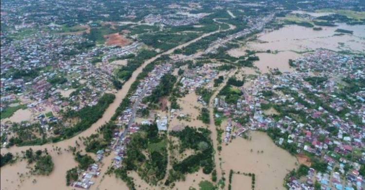 5.628 Pelanggan PLN Bengkulu Gelap Gulita Akibat Banjir