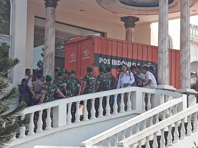 Dikawal Ketat, Begini Suasana Pleno Terbuka KPU Muarojambi