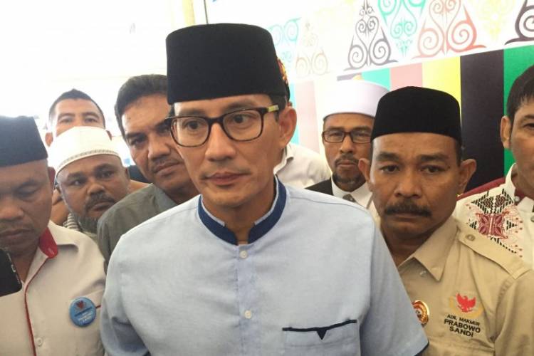 Menang Telak 91 Persen di Aceh, Sandiaga Uno Ucapkan Terima Kasih
