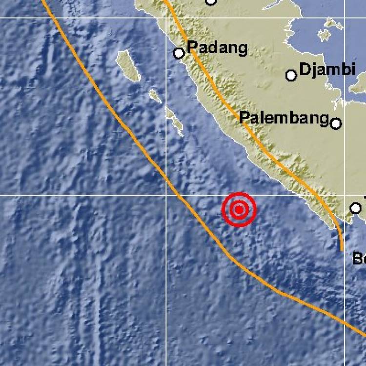 Gempa 5,3 SR Terjadi di Bengkulu, Tak Berpotensi Tsunami