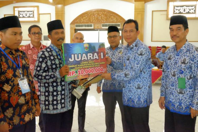 Wabup Muarojambi BBS Buka Rakor Kades Semester I Tahun 2019