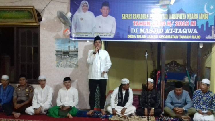 Safari Ramadhan ke Desa Teluk Jambu, Ini Kata Sekda Muarojambi