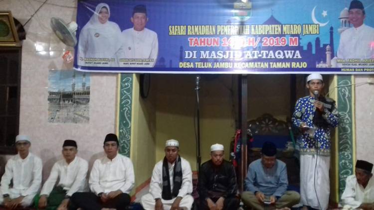 Safari Ramadhan ke Desa Teluk Jambu, Ini Kata Sekda Muarojambi
