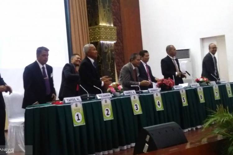 Ini Dia Delapan Calon Rektor Unand Paparkan Visi Misi