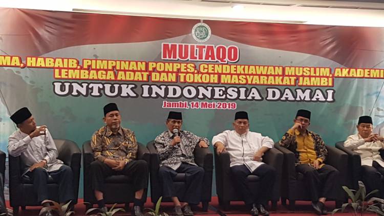 Sah! MUI dan Tokoh Agama Jambi Tolak People Power