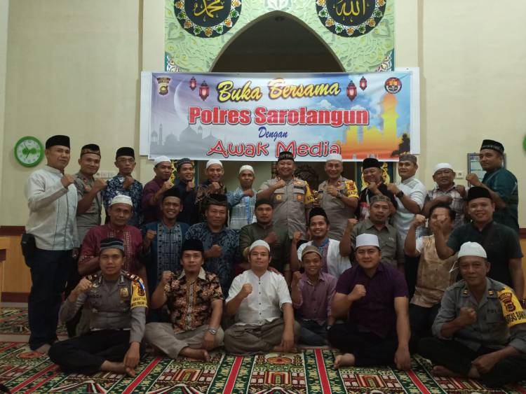 Kapolres Sarolangun: Polri dan Pers Seperti Simbiosis Mutualisme