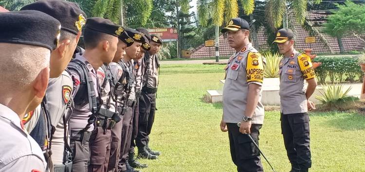 Menjelang Pengumuman KPU 22 Mei, 21 Polisi Muarojambi Dikirim ke Jakarta