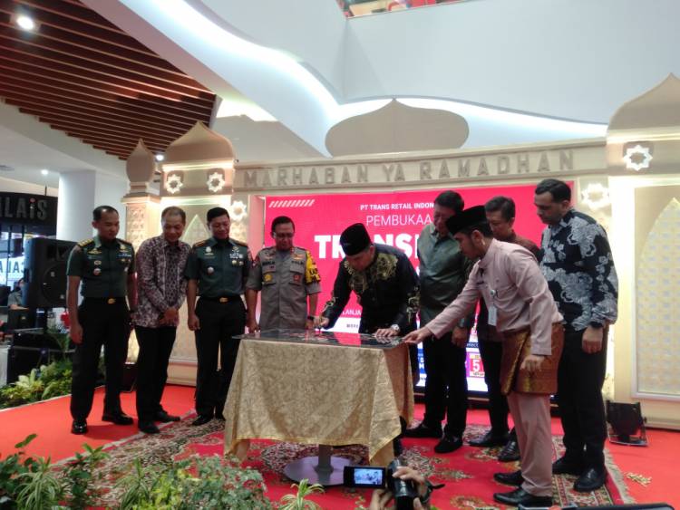 Walikota Resmikan Transmart Jambi Retail Modern Konsep 4 In 1