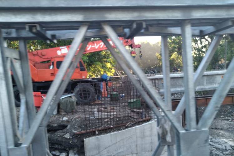 Mudik Lebaran, Jembatan Ambruk di Kayu Tanam Lintas Sumatera Bisa Dilewati