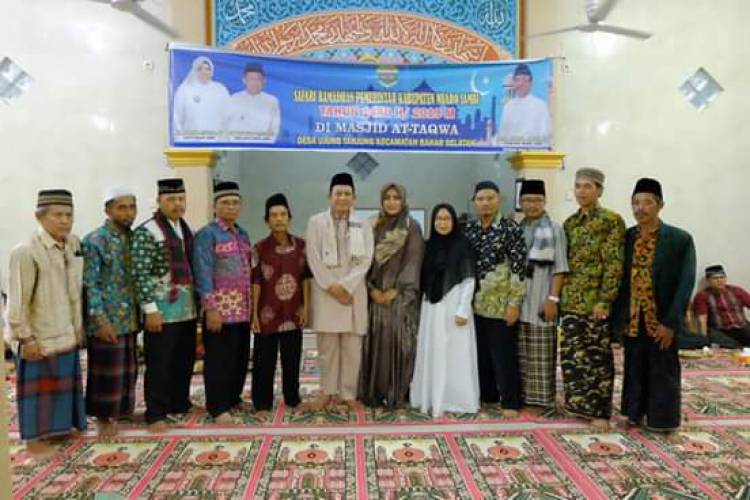Wabup Muarojambi Safari Ramadhan di Desa Ujung Tanjung
