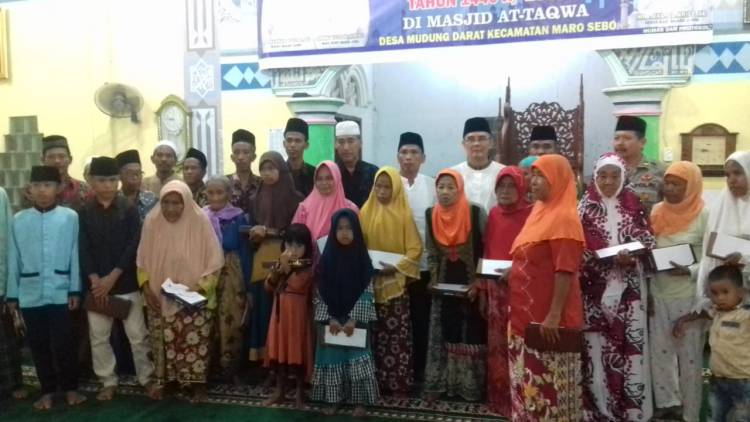 Safari Ramadan Hari Terakhir, Pemkab Muarojambi Kunjungi Warga Mudung Darat