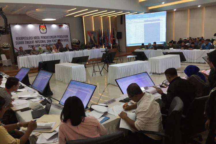 Jokowi-Amin Unggul Tipis di DKI Jakarta