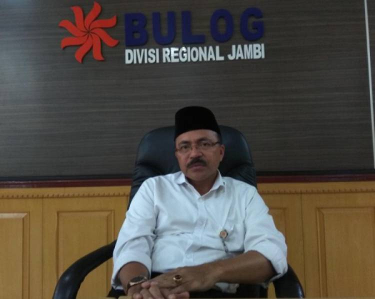 Bulog Jamin Ketersediaan Beras di Jambi Hingga Empat Bulan Kedepan Aman